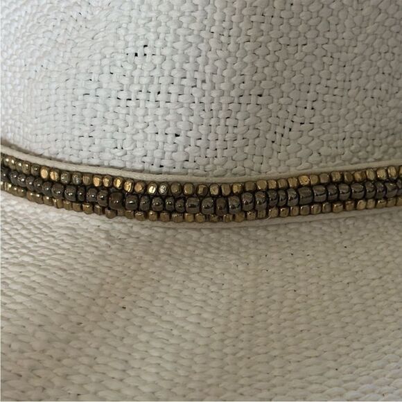 ? Free People Monte Carlo Wide Brim Straw Hat / White main image 7